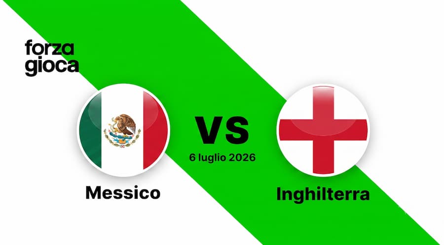 Messico vs Inghilterra – Pronostici Mondiali 2026