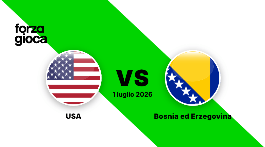 USA vs Bosnia-Erzegovina – Pronostici Mondiali 2026