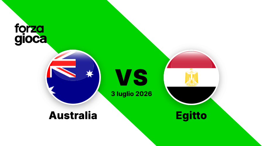 Australia vs Egitto – Pronostici Mondiali 2026