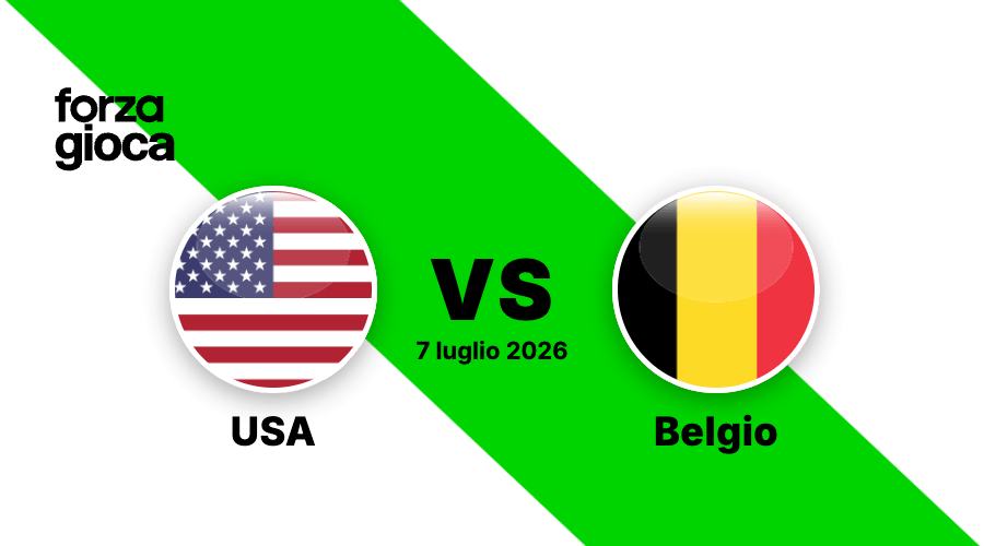 USA vs Belgio Pronostici Mondiali 2026