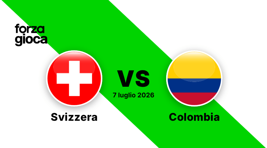 Svizzera vs Colombia Pronostici Mondiali 2026